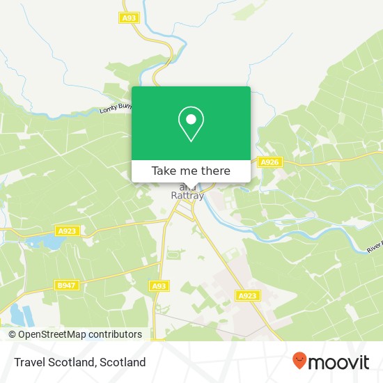 Travel Scotland map