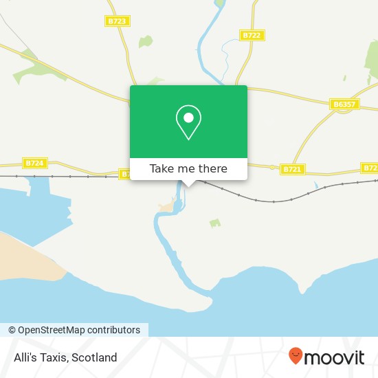 Alli's Taxis map