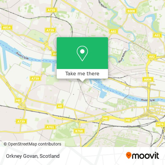 Orkney Govan map