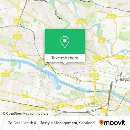 1 To One Health & Lifestyle Management map