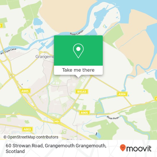 60 Strowan Road, Grangemouth Grangemouth map