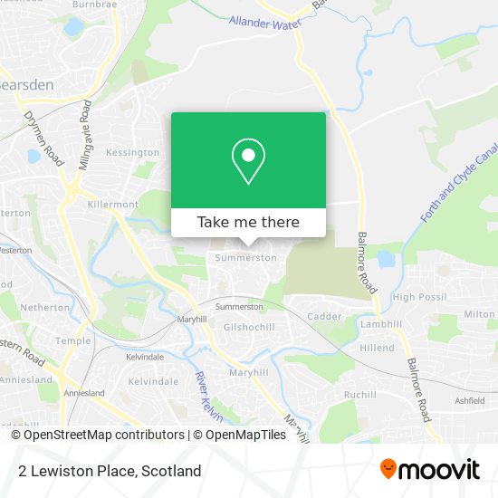 2 Lewiston Place map