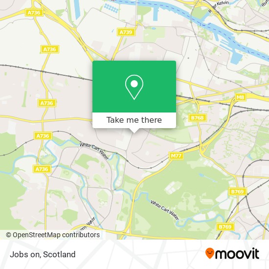 Jobs on map