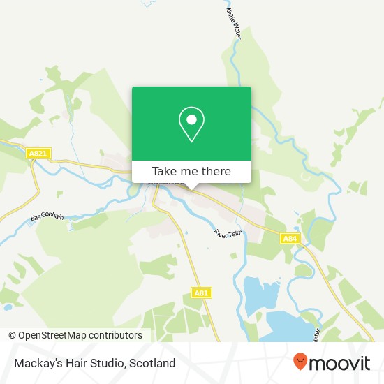 Mackay's Hair Studio map