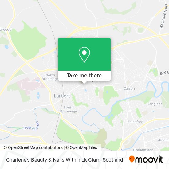 Charlene's Beauty & Nails Within Lk Glam map