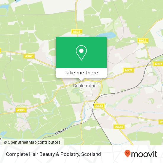 Complete Hair Beauty & Podiatry map