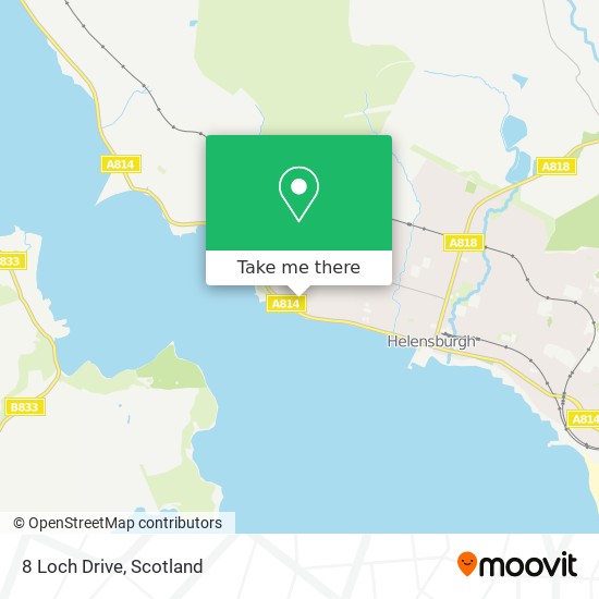 8 Loch Drive map