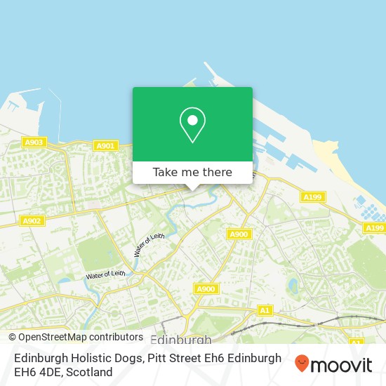 Edinburgh Holistic Dogs, Pitt Street Eh6 Edinburgh EH6 4DE map