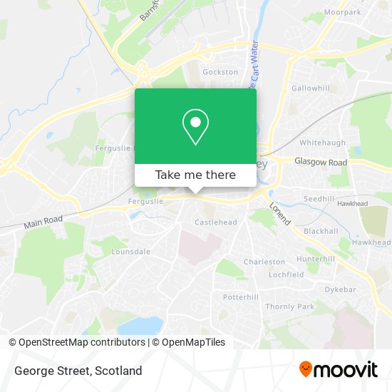 George Street map