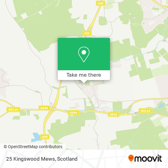 25 Kingswood Mews map