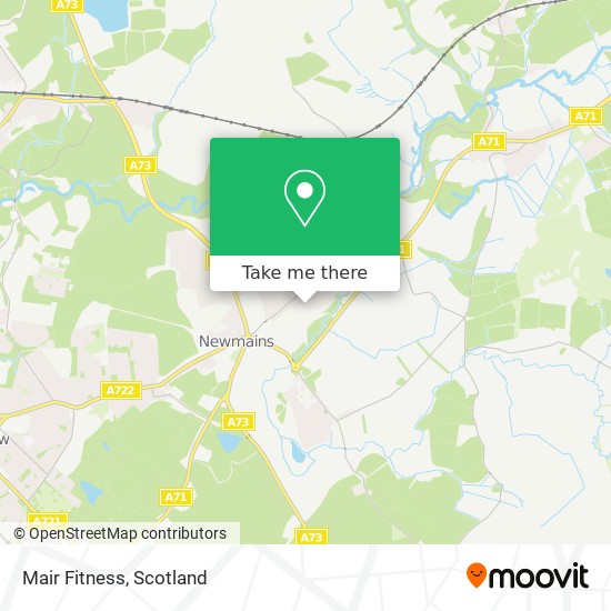 Mair Fitness map