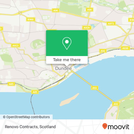 Renovo Contracts map