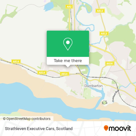 Strathleven Executive Cars map