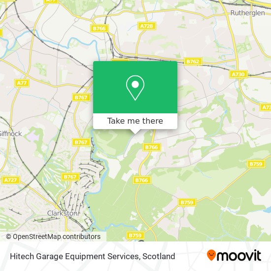Hitech Garage Equipment Services map