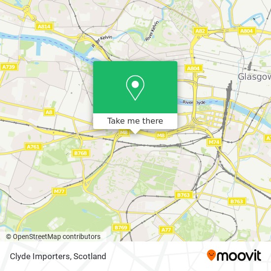 Clyde Importers map