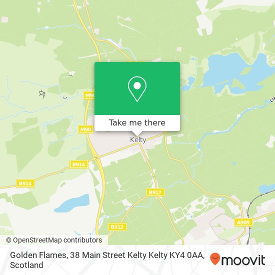 Golden Flames, 38 Main Street Kelty Kelty KY4 0AA map