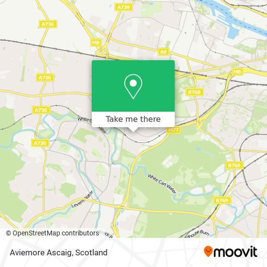 Aviemore Ascaig map
