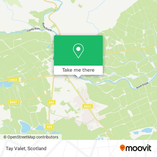 Tay Valet map