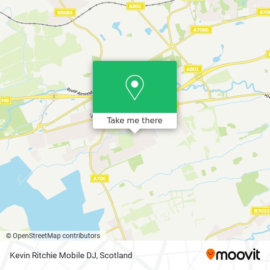 Kevin Ritchie Mobile DJ map