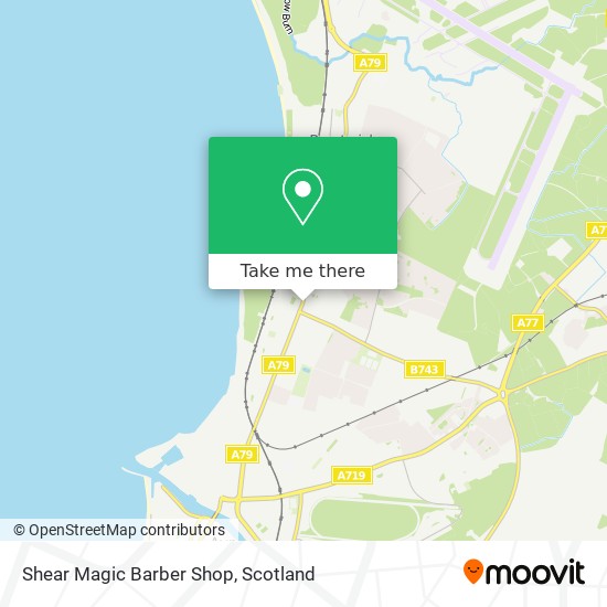 Shear Magic Barber Shop map