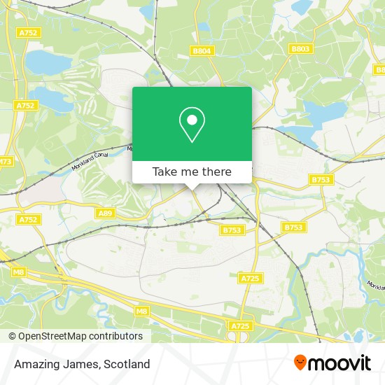 Amazing James map
