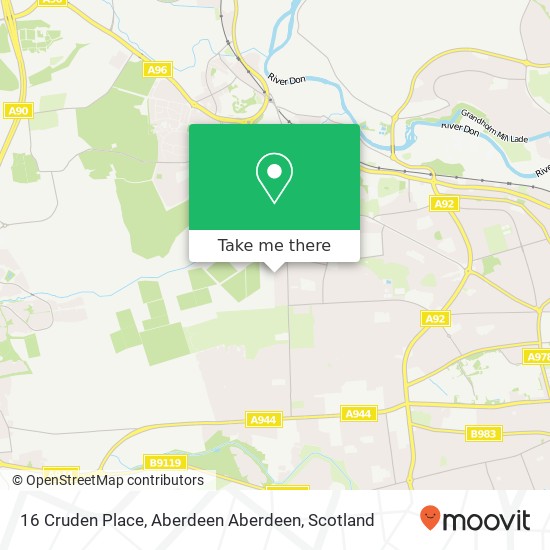 16 Cruden Place, Aberdeen Aberdeen map