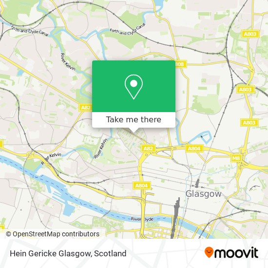 Hein Gericke Glasgow map