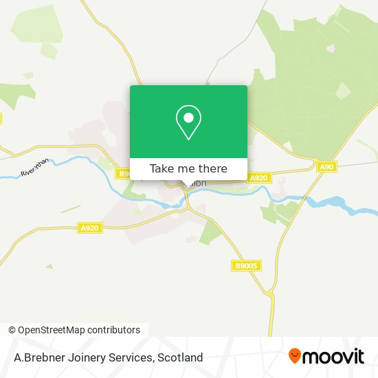 A.Brebner Joinery Services map