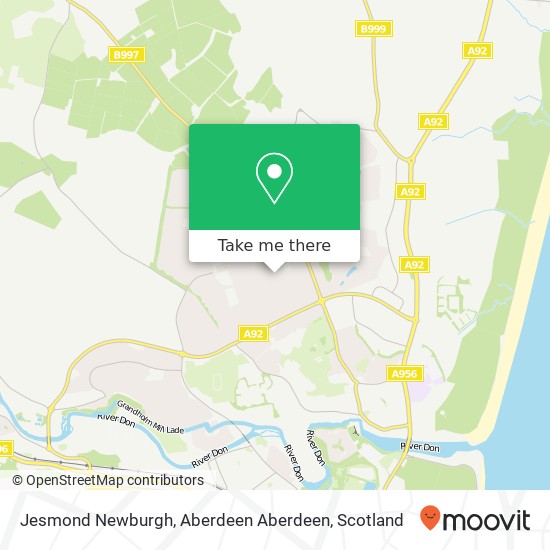 Jesmond Newburgh, Aberdeen Aberdeen map