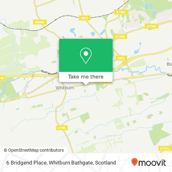 6 Bridgend Place, Whitburn Bathgate map