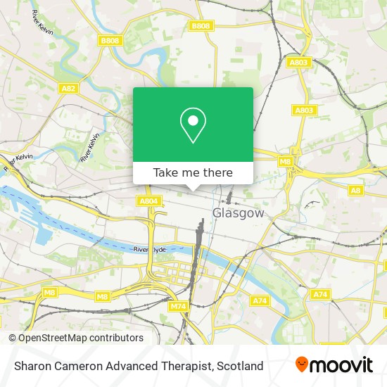 Sharon Cameron Advanced Therapist map