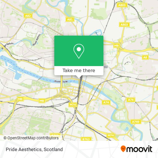 Pride Aesthetics map