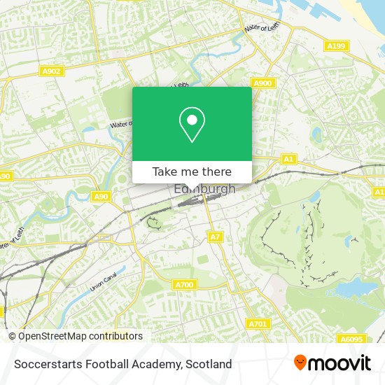 Soccerstarts Football Academy map