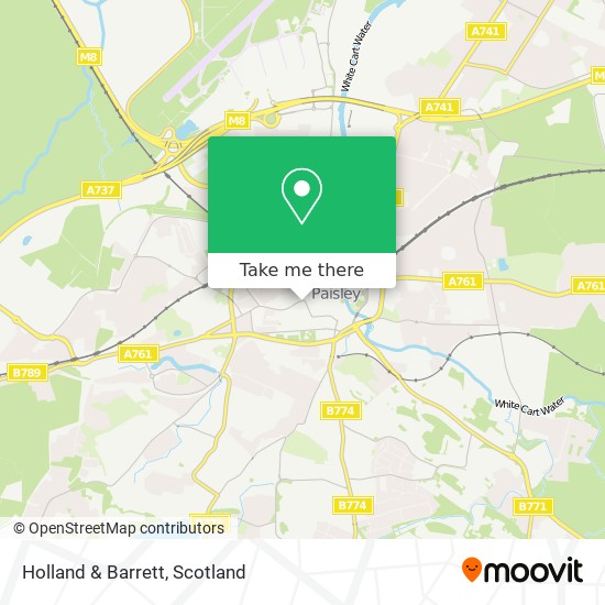 Holland & Barrett map