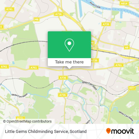 Little Gems Childminding Service map