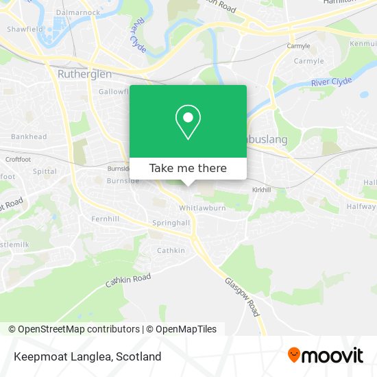 Keepmoat Langlea map