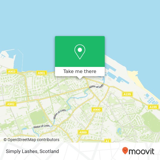 Simply Lashes map