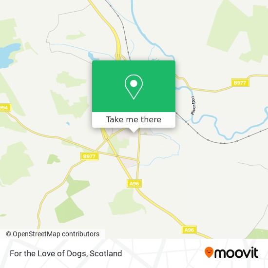 For the Love of Dogs map