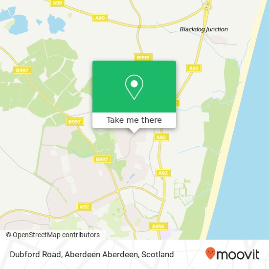 Dubford Road, Aberdeen Aberdeen map