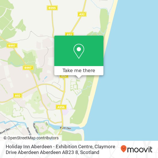 Holiday Inn Aberdeen - Exhibition Centre, Claymore Drive Aberdeen Aberdeen AB23 8 map