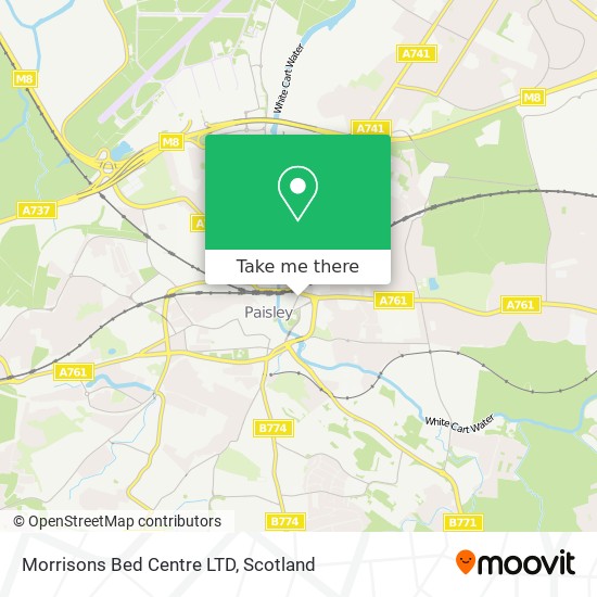 Morrisons Bed Centre LTD map