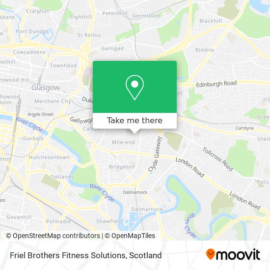 Friel Brothers Fitness Solutions map