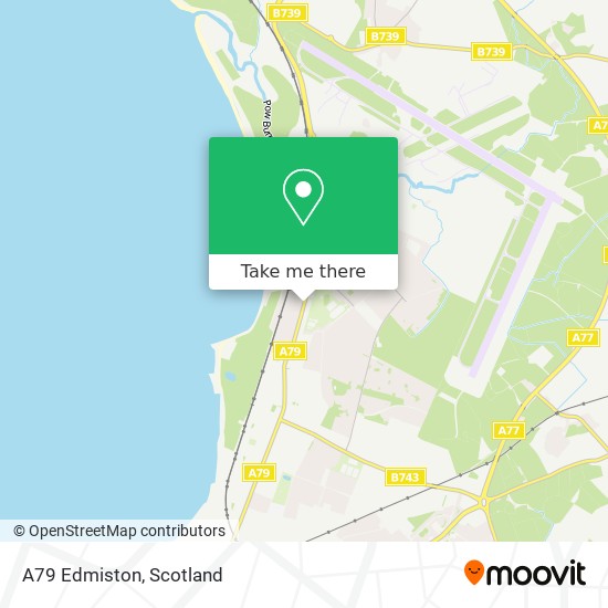 A79 Edmiston map