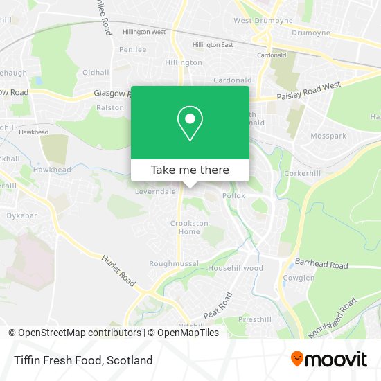 Tiffin Fresh Food map