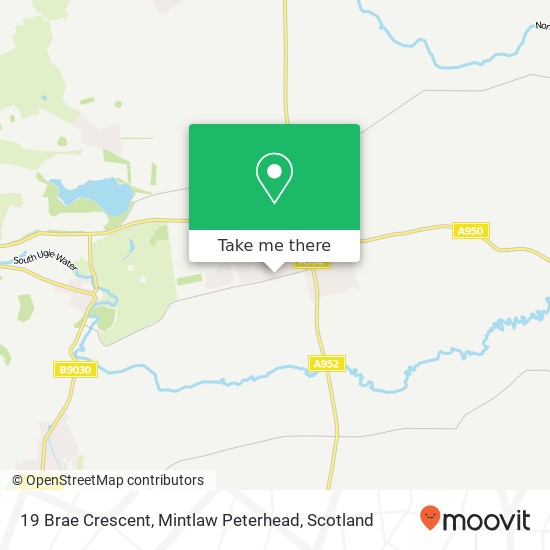19 Brae Crescent, Mintlaw Peterhead map