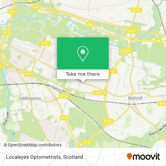 Localeyes Optometrists map