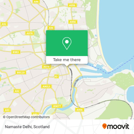 Namaste Delhi map