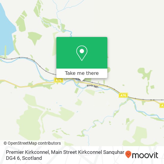 Premier Kirkconnel, Main Street Kirkconnel Sanquhar DG4 6 map