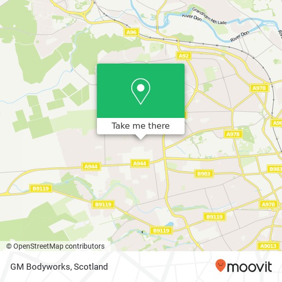 GM Bodyworks map