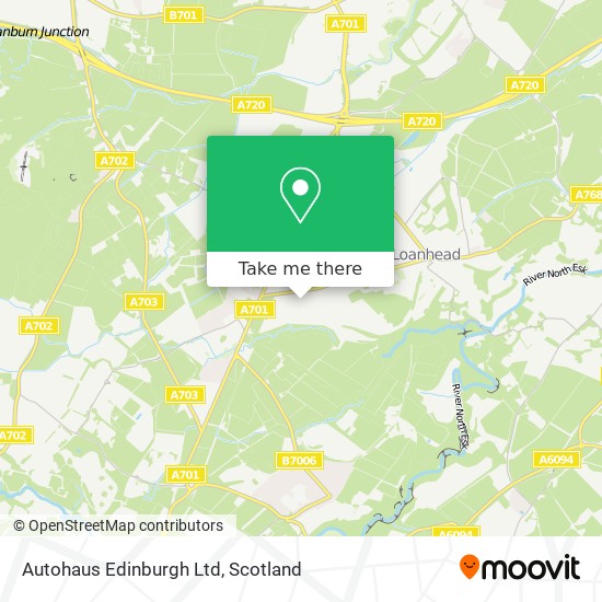 Autohaus Edinburgh Ltd map